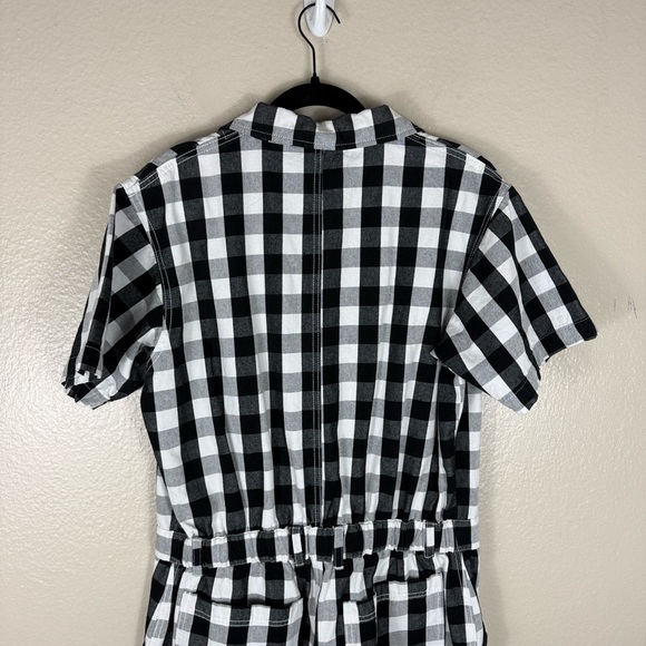 Big Bud Press Black and White Checkered Romper - Picture 7 of 7